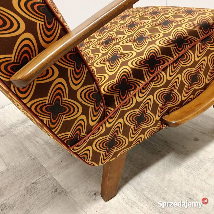 fotel fotele vintage retro design Czechosłowacja Radomsko