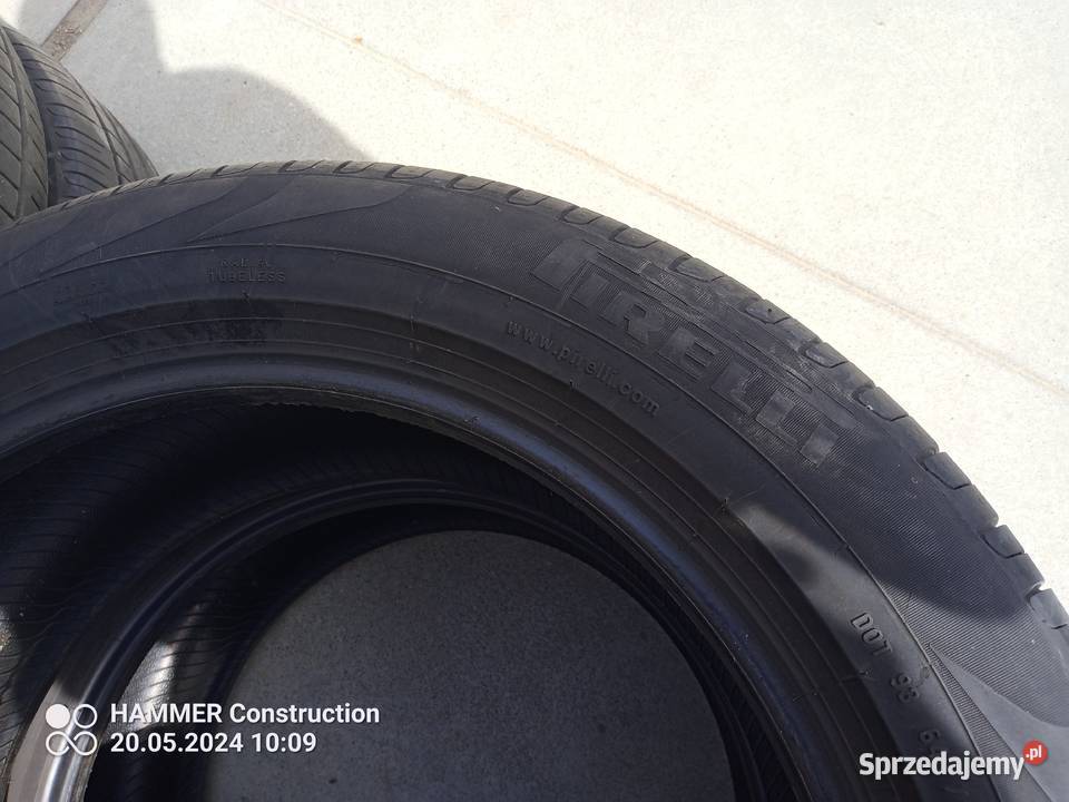 Opony letnie 24550r19 Pirelli 25550r19 245 Koprzywnica sprzedam