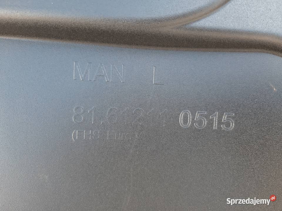 MAN TGS TG3 NADKOLE BŁOTNIK LEWY 81612110515 nadkola Trzciel