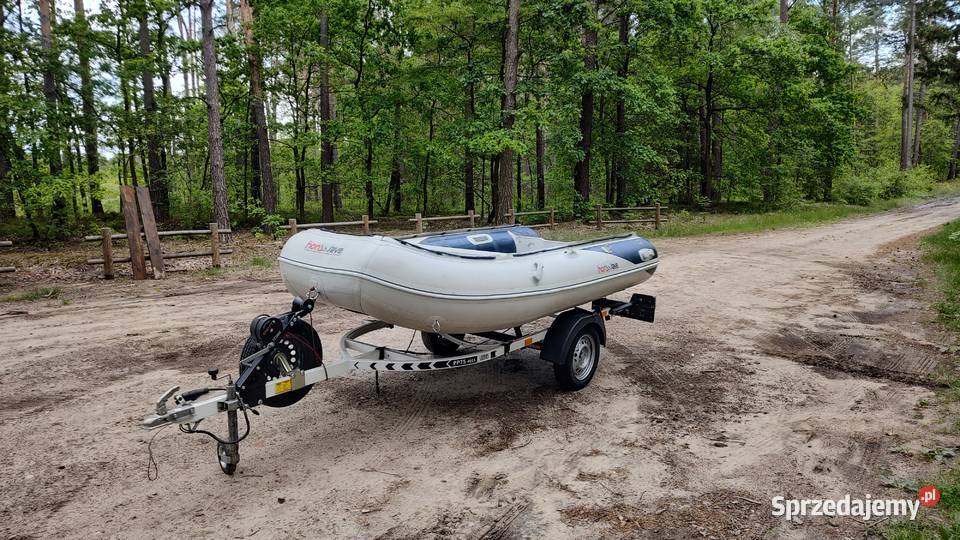 Zestaw Ponton Honwave Przyczepa Silnik mazowieckie