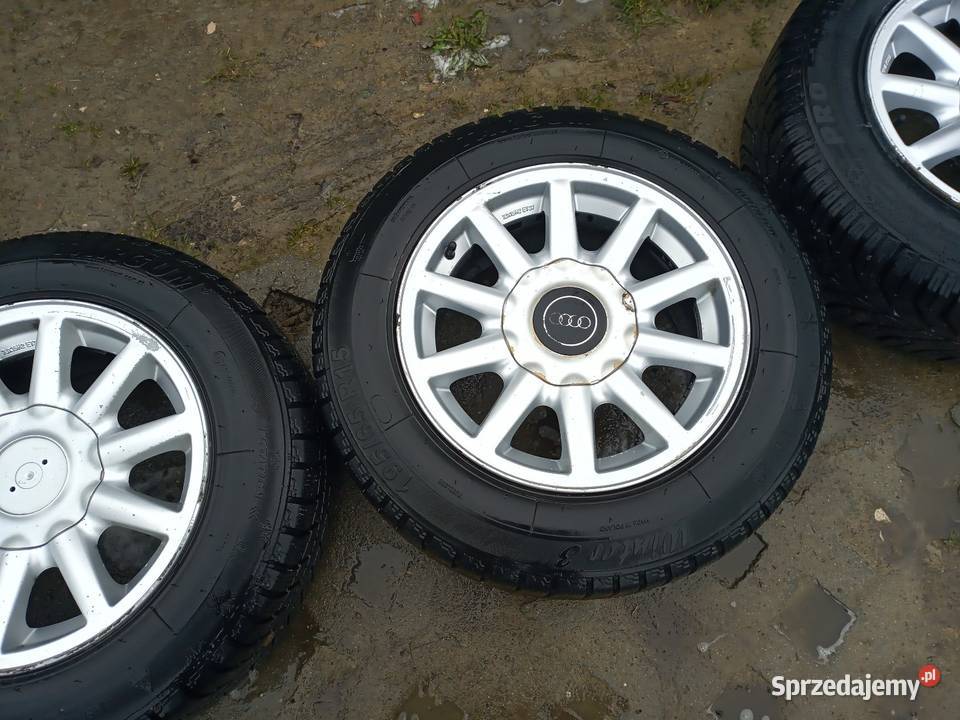 Alufelgi z oponami audi 80 b4 15 4x108 sprzedam