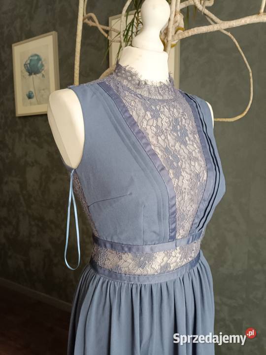 Sina niebieska super sukienka 34 Białystok