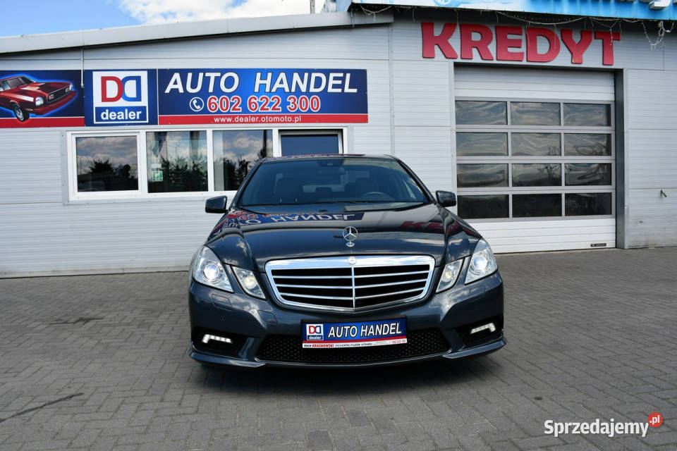 Mercedes E 220 22 CDI AMG Automat 7GTronic elektrycznie ustawiane fotele Mercedes-Benz Hrubieszów sprzedam