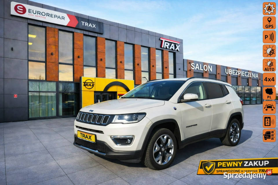 Jeep Compass 20 MJD 140 Limited Opening Edytion elektryczne lusterka łódzkie Łódź