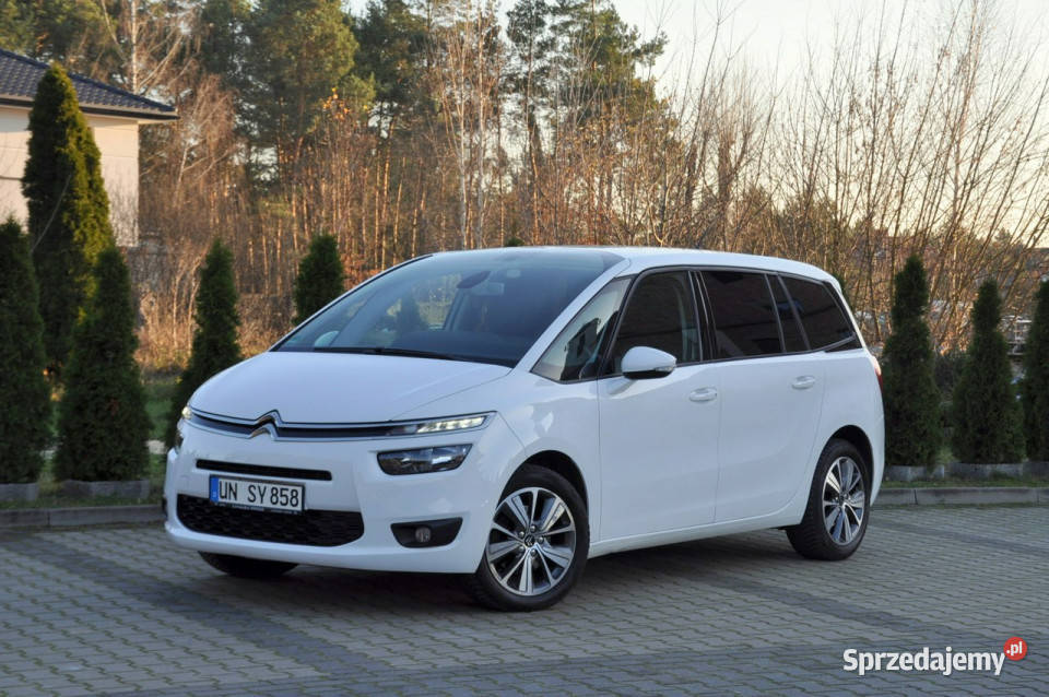 Citroen C4 Grand Picasso 20HDI150LedDuża manualna C4 Grand Picasso Ostrów Mazowiecka