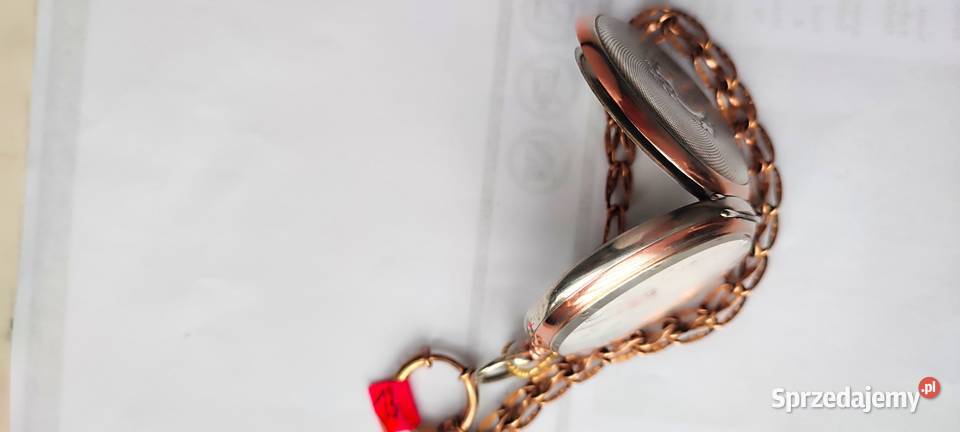 zegarek kieszonkowy srebrny pr0800 ZENITH z Mielec