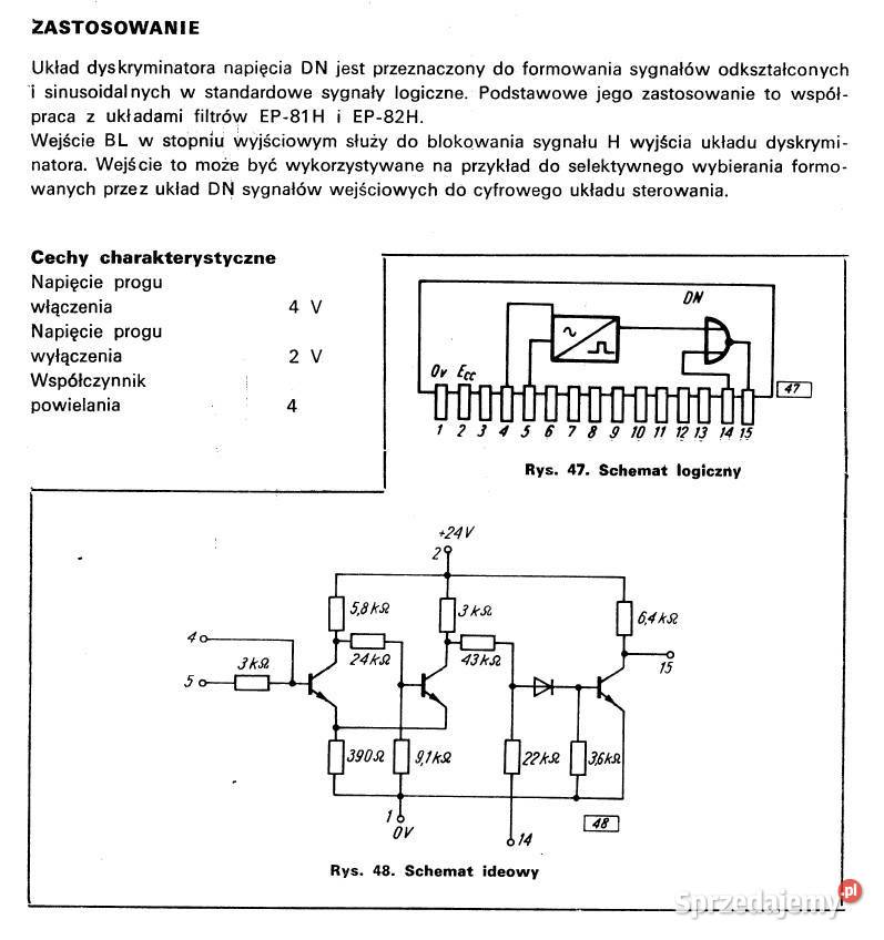 Układ scalony hybrydowy E10006H3 dyskryminator Gliwice