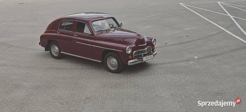 Fso Warszawa 201 1964r Rok produkcji 1964 lubuskie Gorzów Wielkopolski
