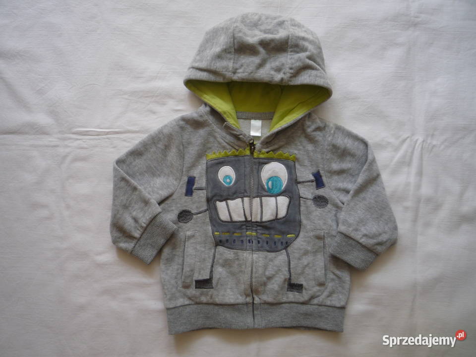 Cool Club r 74 SMYK Rozpinana Bluza Szara z Szczecin