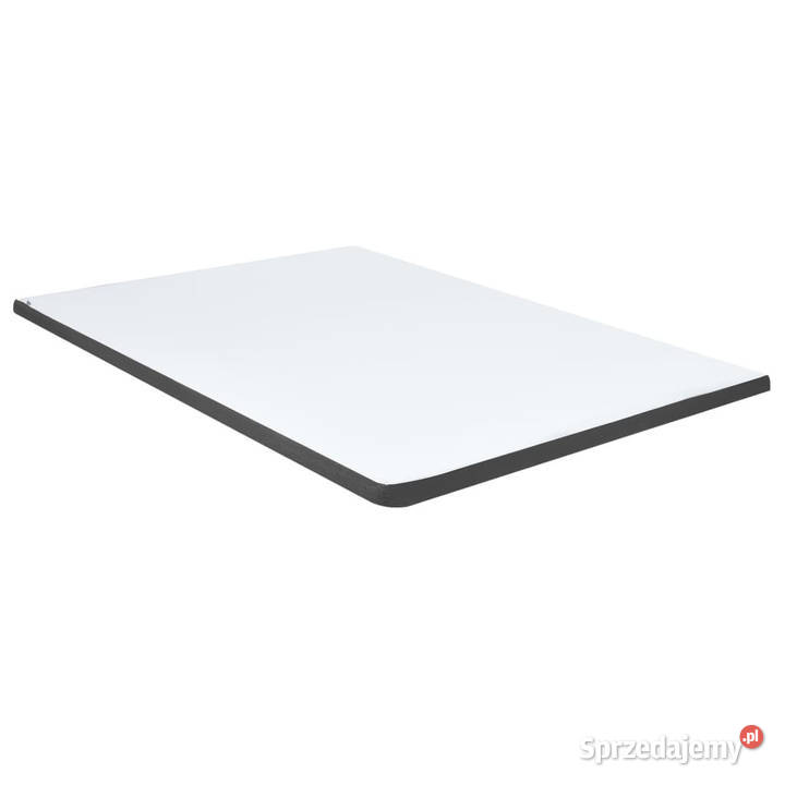 Łóżko z materacem sprężynowym ciemnoszare 140cm sprzedam