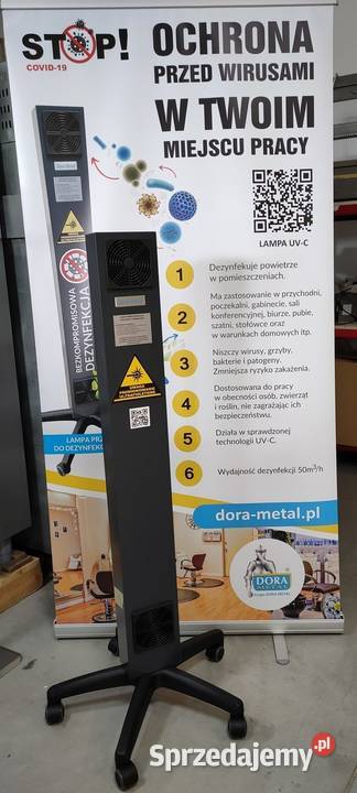 LAMPA PRZEPŁYWOWA UVC DO DEZYNF POWIETRZA DM3359 Wyposażenie firm dolnośląskie