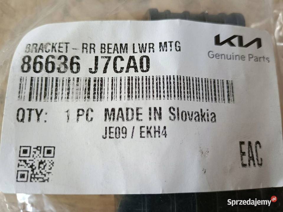 KIA XCEED ŚLIZG MOCOWANIE ZDERZAKA PRAWY TYŁ Pleszew