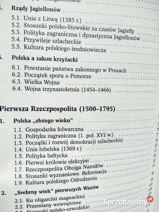 Historia Polski repetytorium maturalne Kram Warszawa sprzedam