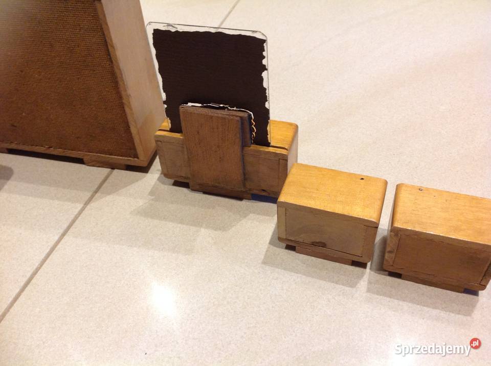 Mebelki Drewniane Vintage Lalek Sypialnia lata 5 lat+ Nowa Sól