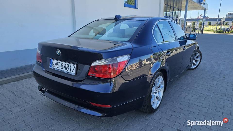 BMW E60 22 Benzyna Gaz Automat Elbląg sprzedam