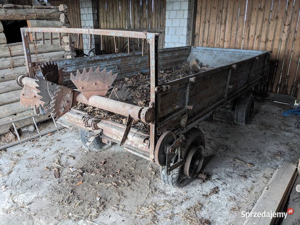 Rozrzutnik obornika nieuszkodzony lubelskie Zagródki