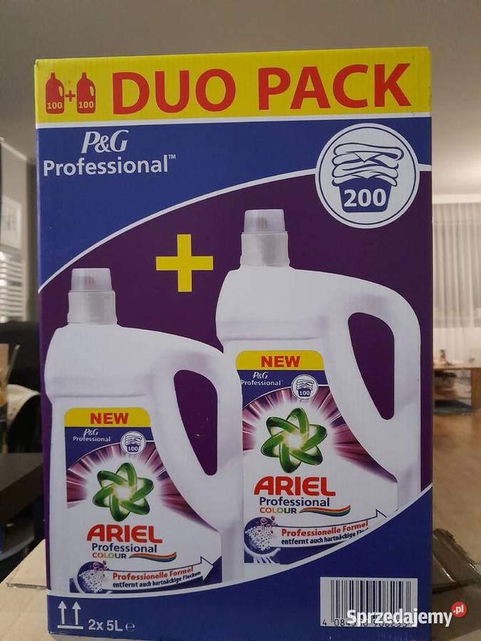 Ariel zel do prania 5l 100 pran Warszawa sprzedam