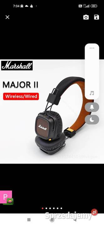 Słuchawki Marshalla Major 2 Szprotawa