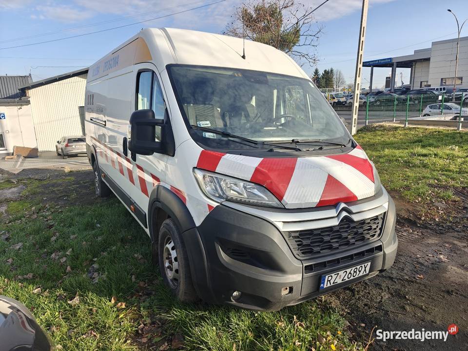 Jumper 2019r L4H2 uszkodzony silnik pełny VAT Łańcut