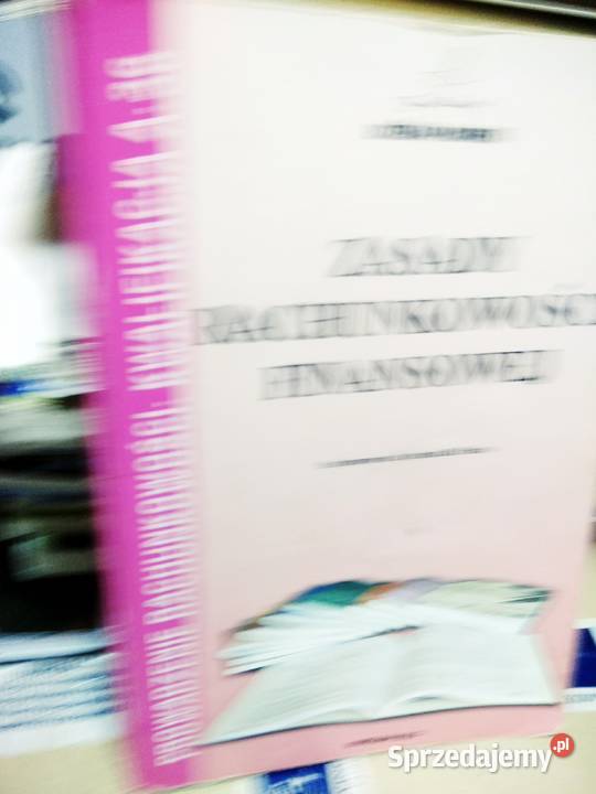 Zasady rachunkowości finansowej Padurek Warszawa sprzedam