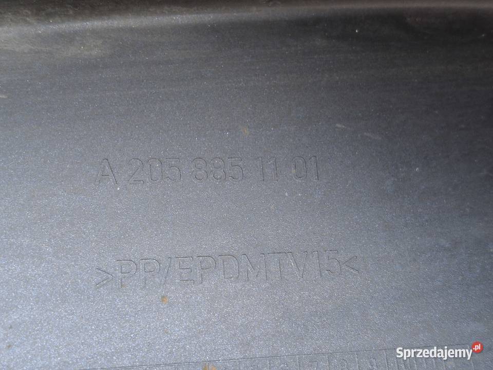 MERCEDES CKLASA W205 LIFT ZDERZAK PRZÓD PRZEDNI lubuskie Bieleń