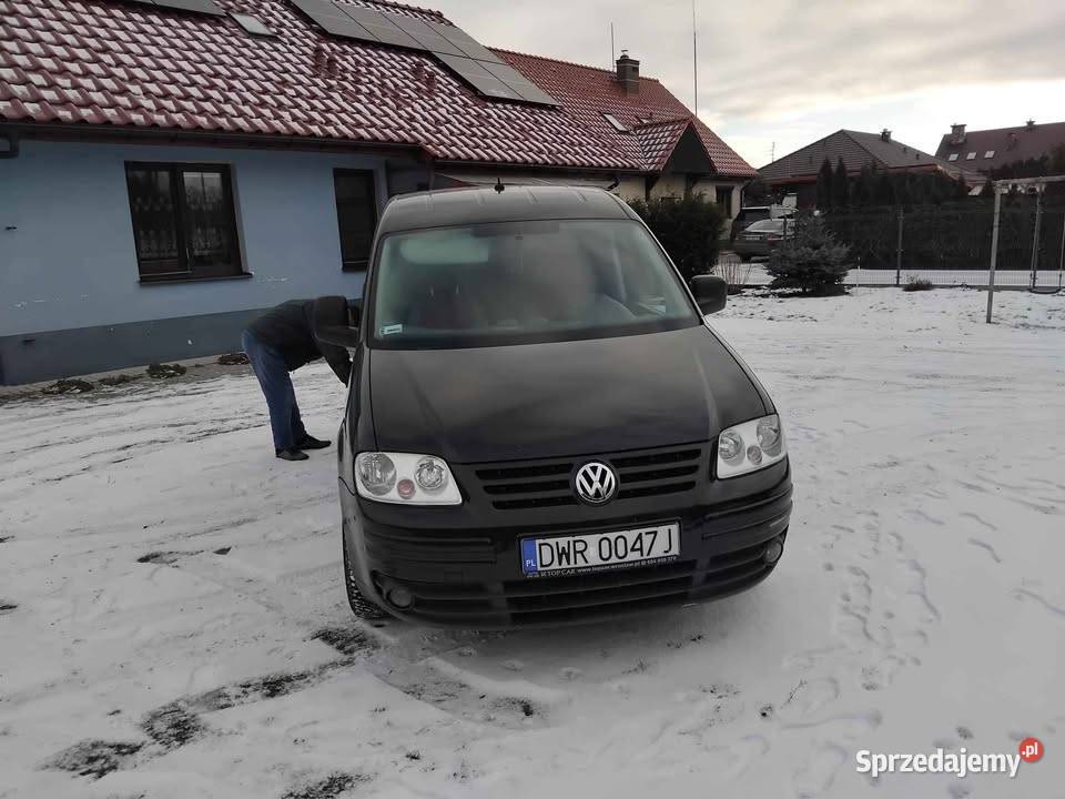 VW Caddy 19 tdi automat zarejestrowany na 7osób Caddy Wrocław