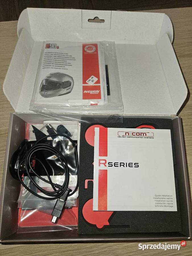 Kask Nolan N903 Classic interkom B902r ncom Łódź