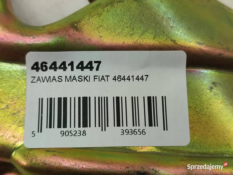 ZAWIAS MASKI PRAWY FIAT MAREA 19962002 NOWY