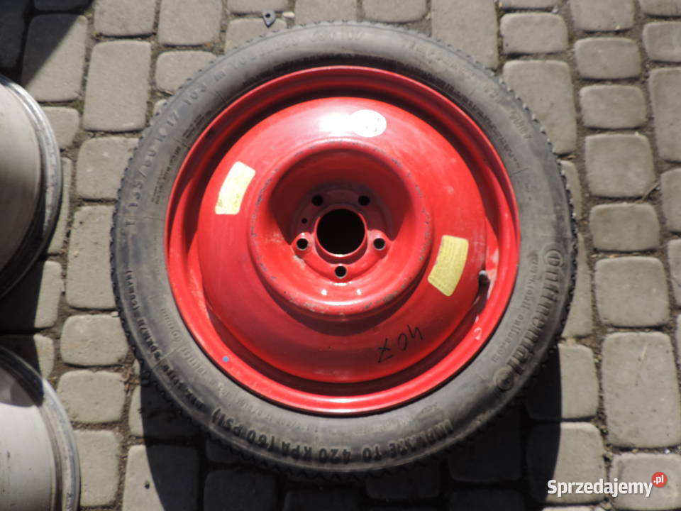 PEUGEOT 407 DOJAZDÓWKA R17 5x108 1358017 ET41 Koła dojazdowe Nowy Sącz