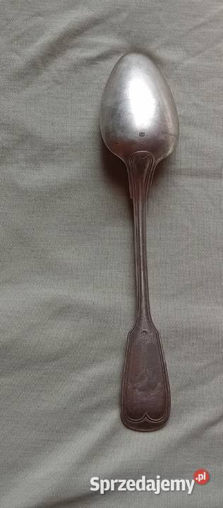 Secesyjna łyżka Alpacca Berndorf Koniec XIX w Koźminek