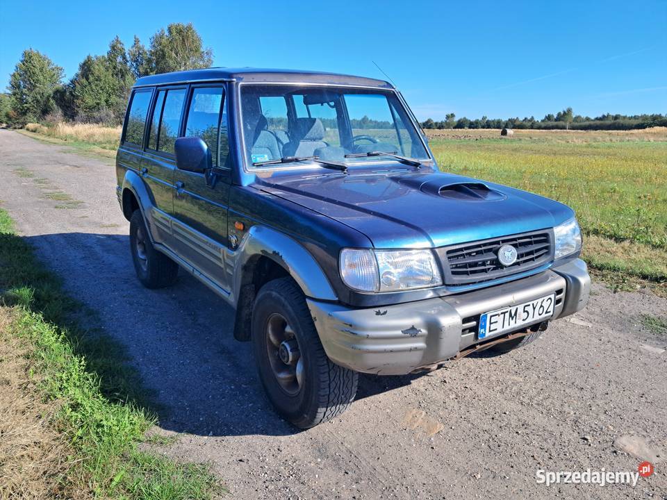 Hyundai Galloper 25 TDi Long manualna mazowieckie Szydłowiec