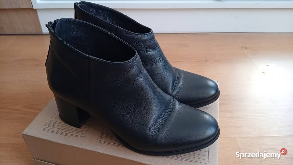 Buty botki trzewiki Lasocki skóra r40