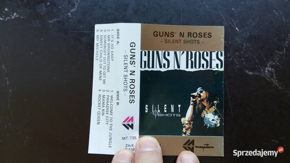 Kaseta Guns N Roses Silent Shots Siemiatycze sprzedam