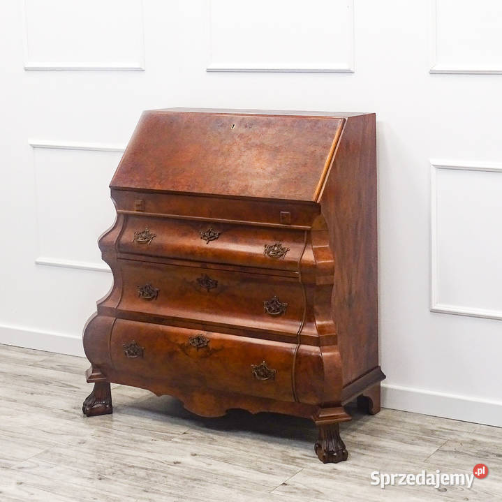 KOMODA drewniana NeoBarok SEKRETARZYK OTWIERANY Kalisz sprzedam