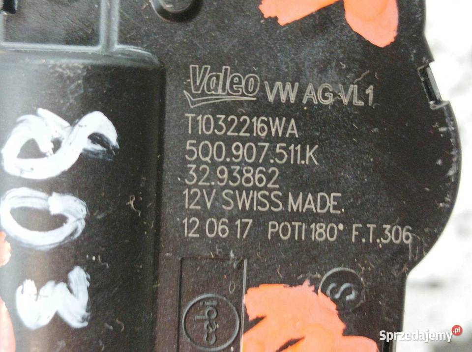 SILNICZEK NAGRZEWNICY 5Q0907511D 5Q0907511K Audi sprzedam