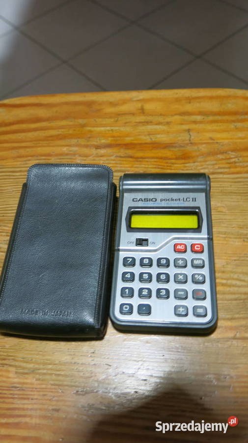 Kalkulator Casio pocket LC II ośmiopozycyjny Kraków