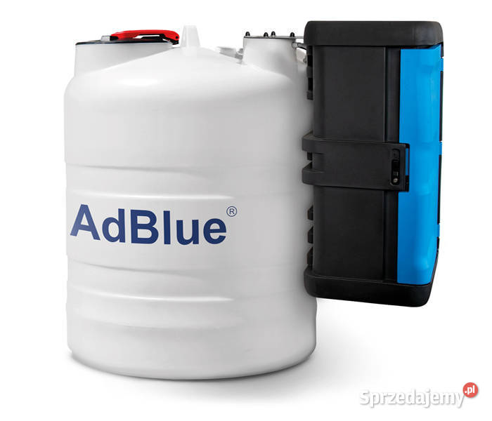 Zbiornik na AdBlue 1500L z szafą dystrybucyjna sprzedam