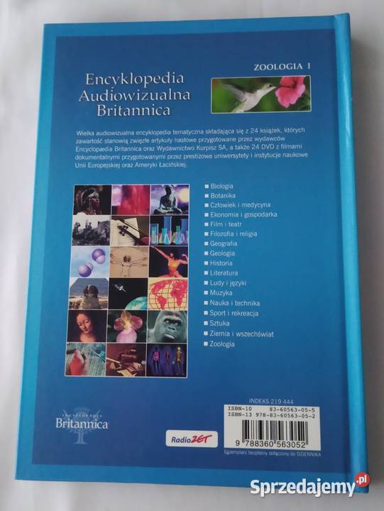 Encyklopedia Audiowizualna Britannica ZOOLOGIA twarda podlaskie Hajnówka sprzedam