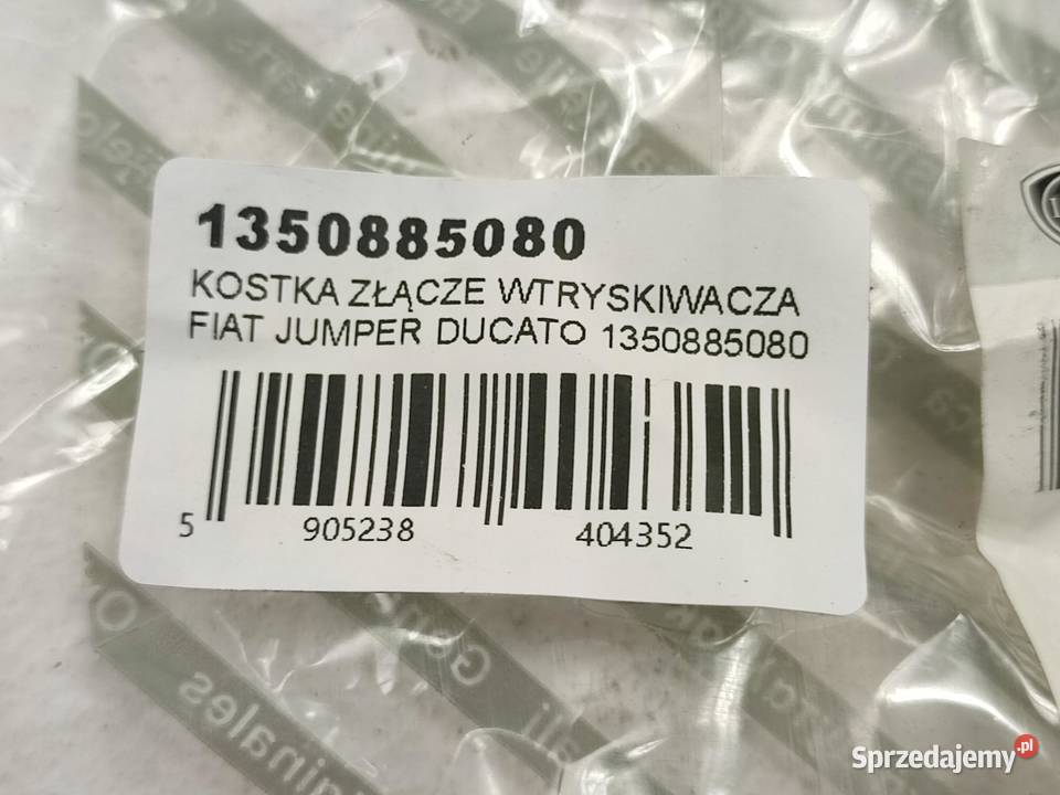 KOSTKA ZŁĄCZE WTRYSKIWACZA FIAT DUCATO 28 JTD osobowe Materiały instalacyjne Układ elektryczny, zapłon lubelskie