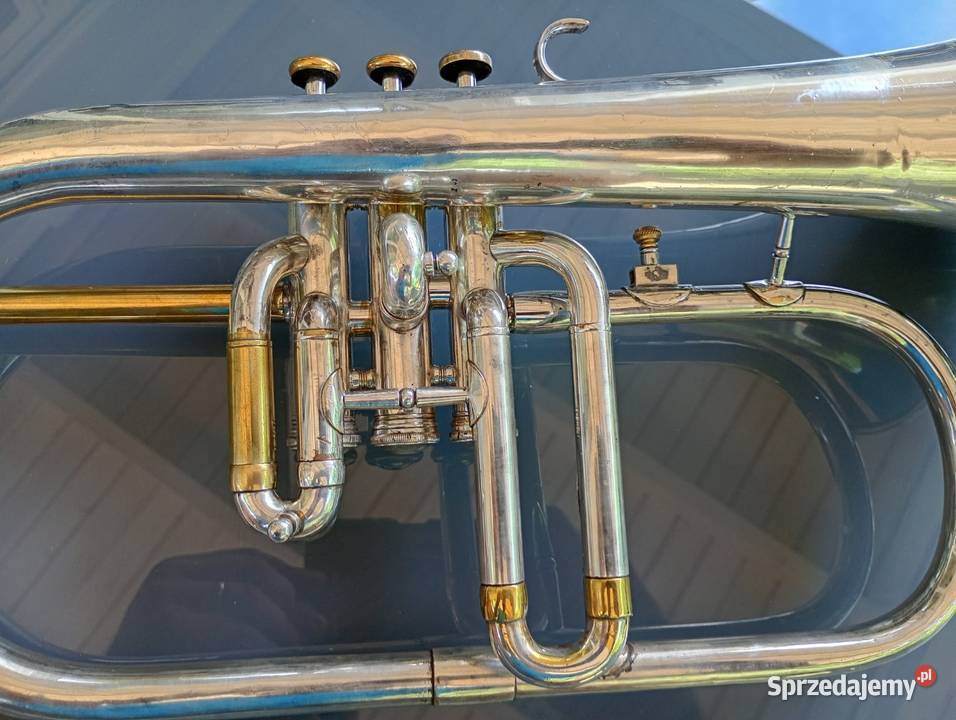 Zabytkowy flugelhorn śląskie Strumień sprzedam
