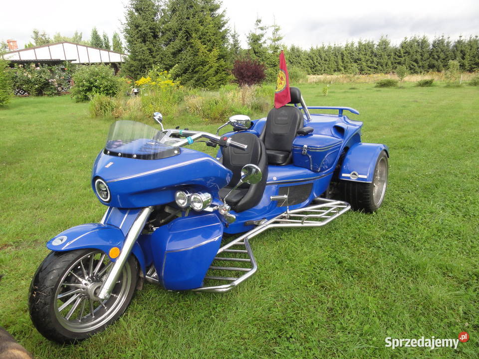 Trajkatrikemotocykl trójkołowy Rewaco nieuszkodzony Kawno