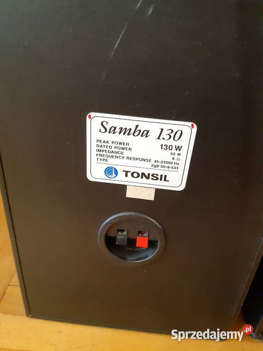 Kolumny Tonsil Samba 130 Unitra Stan wielkopolskie Leszno