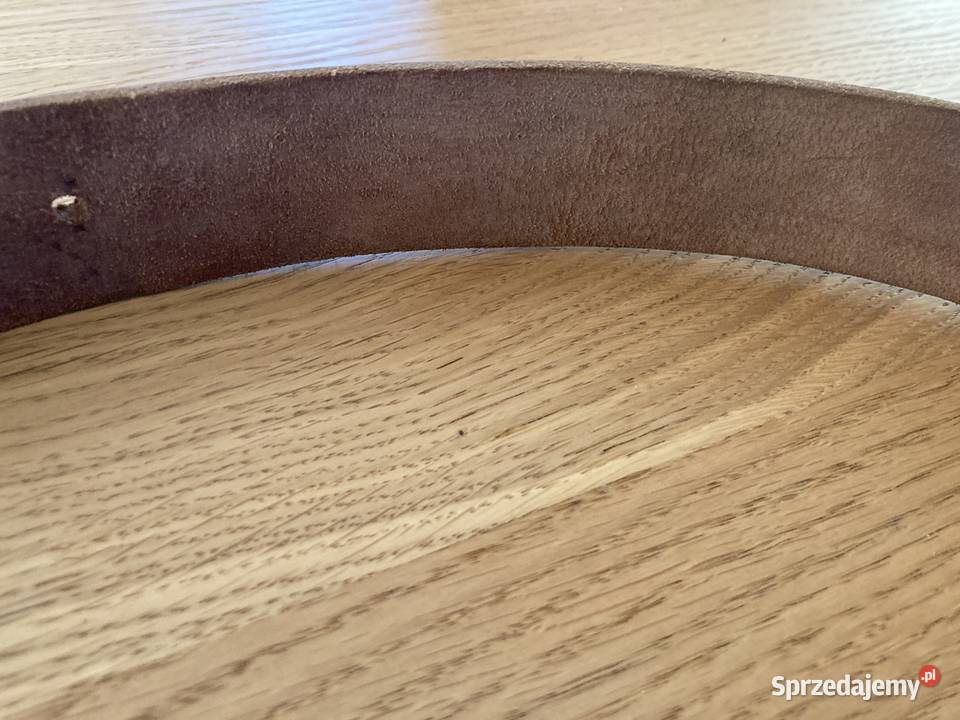 Wojskowy pas skórzany PRL Dla mężczyzn sprzedam