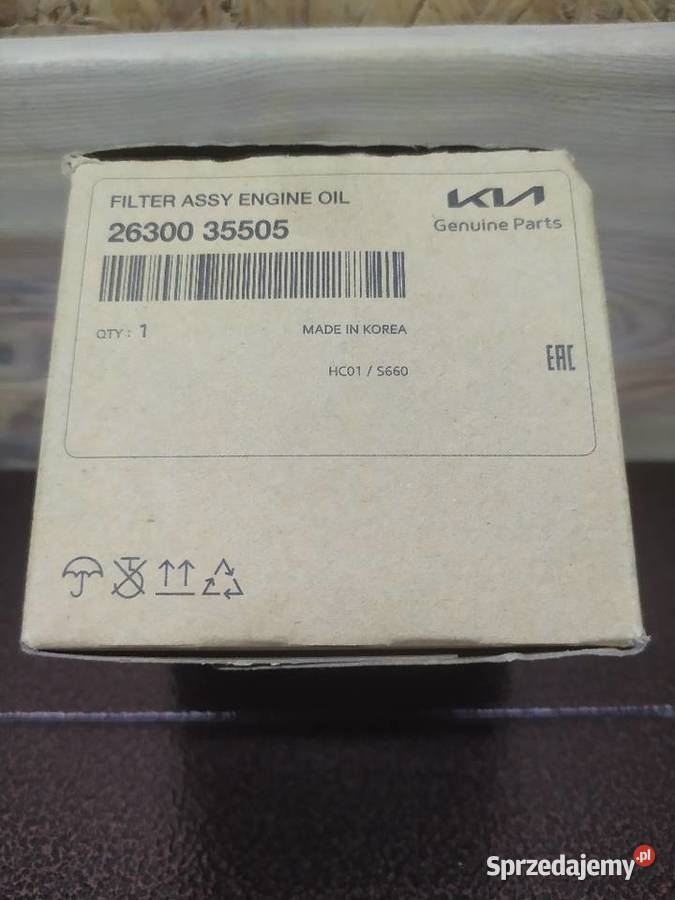 2630035531 KIA HYUNDAI Filtr Oleju OE NOWE Wrocław