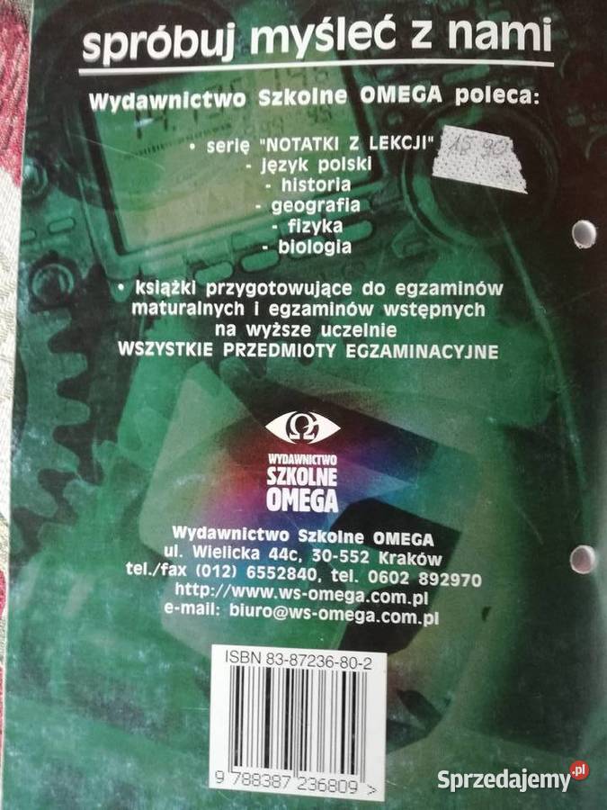 Notatki z lekcji fizyka Janusz Kopecki 2t miękka Podręczniki