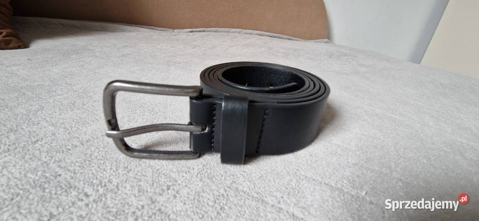 czarny pasek męski 130 Kraków sprzedam