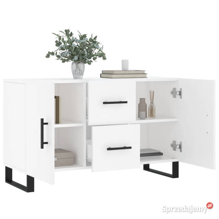 Komoda biała 100x36x60 materiał drewnopochodny Warszawa