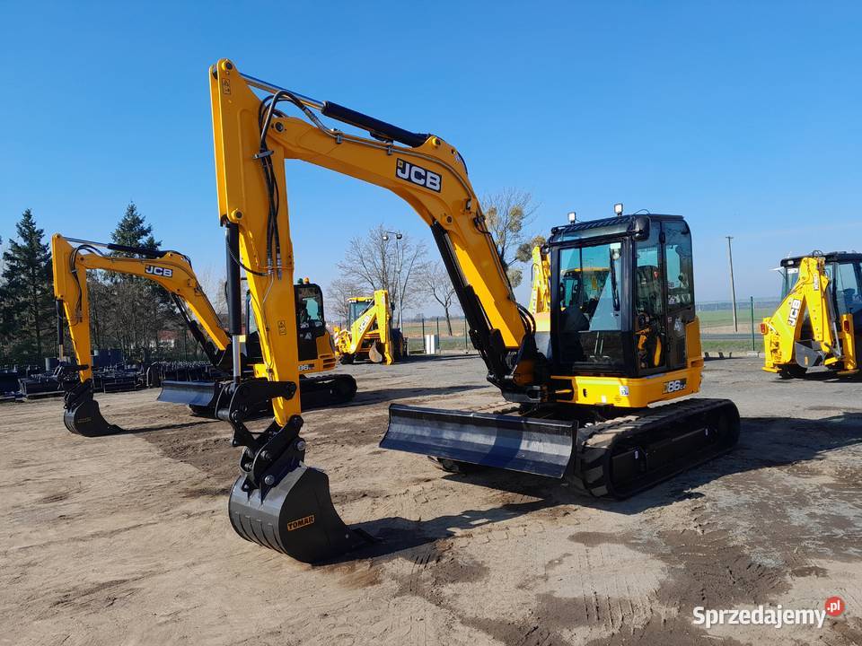 JCB 86C2 2022R KOPARKA GĄSIENICOWA 8 TON 86C1 wielkopolskie Krotoszyn