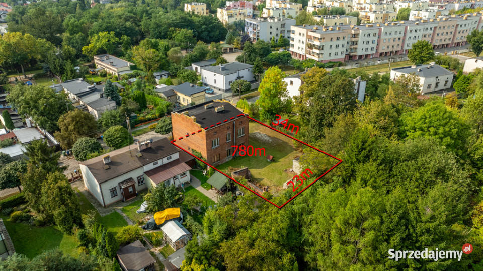 działka 772 m z budynkiem w Łodzi Romana 2A 23m Łódź