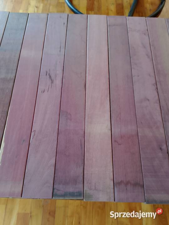 Drewno Mahoń deski ponad 1m2 Nowy Tomyśl
